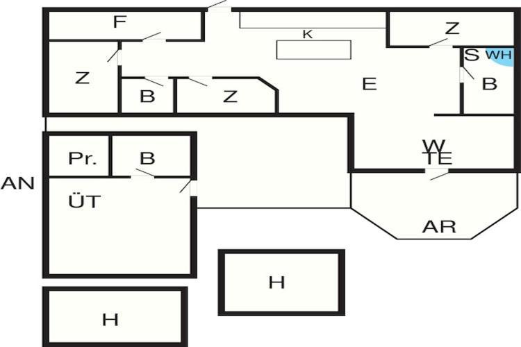 14 Person Holiday Home In L Kken Løkken Екстериор снимка